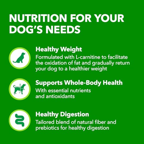 IAMS Proactive Health Adult Healthy Weight Control Dry Dog Food - with Real Chicken & Whole Grain - 13.20kg (29.1LB) Bag image 1