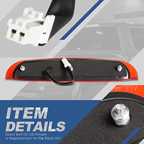 Led Rear Centre High Mount Red Housing 3Rd Third Tail Brake Light Lamp Compatible With Ford Explorer 98-01 #TOP2