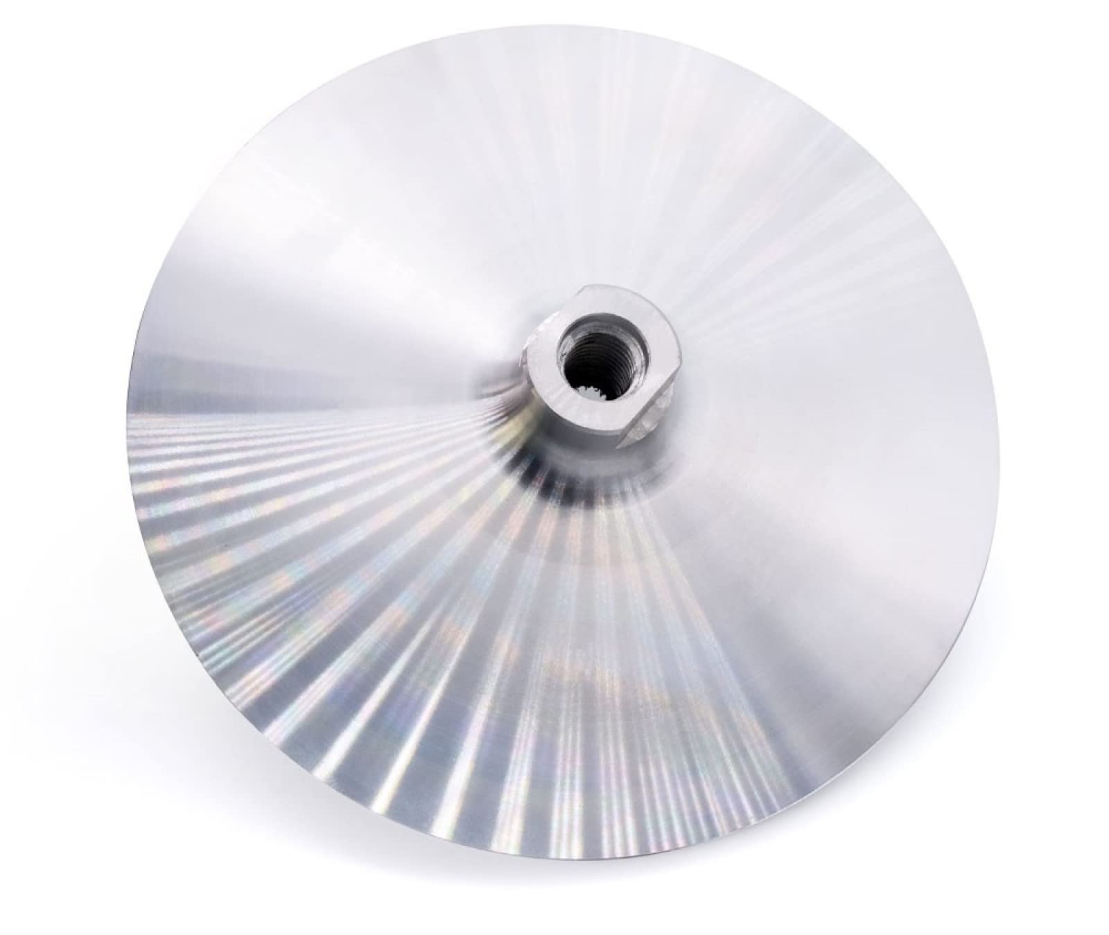 Almohadilla De Respaldo De Aluminio De 7 Pulgadas Para Pulidora, Disco De Lijado Para Pulido De Diamantes, Soporte De Respaldo M14 5/8 "-11, Capó Abrasivo, 1 Ud.,Rosca M14
