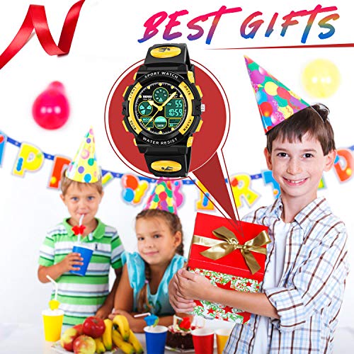 Montre étanche pour enfants ATIMO avec affichage LED multifonction