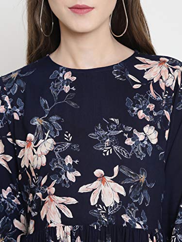Image of Sera Women Floral Print fit & Flare Dress