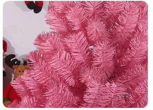 Albero di Natale artificiale rosa da 1,8 m, per feste, carnevale