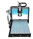 cnc marmol segunda mano Parámetros técnicos; parámetros de la pieza de la máquina de grabado: dimensiones de la máquina: 900 x 650 x 590 mm; material del rack: aleación de aluminio duro 6061 y 6063; área de grabado: 600 x 400 mm; eje Z-Eje Stroke:100 mm (profundidad de grabado depende de la longitud del borde de la herramienta); grosor del material aceptable: 150 mm; Tipo de la placa cromada. linear Rodamientos, (endurecimiento de superficie 61HRC); Tipo de tornillo: SFU1605 tornillo de bola motor (voltaje nominal): refrigeración por agua VFD 2,2 kW/24000r/min.