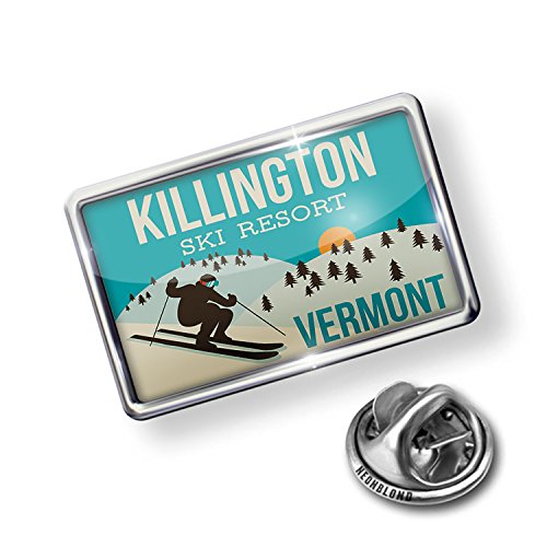 NEONBLOND Pin Killington Ski Resort - Vermont Ski Resort