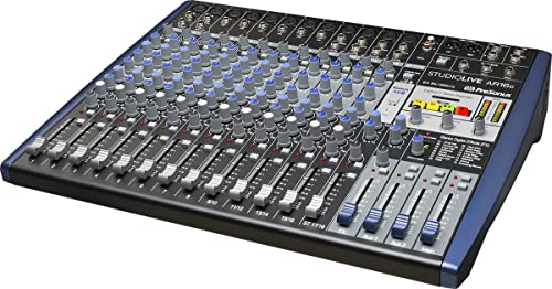 PreSonus StudioLive AR16c Analog-Mixer/Audio-Interface 18-Kanal-USB-C-kompatibel/SD-Stereo-Recorder