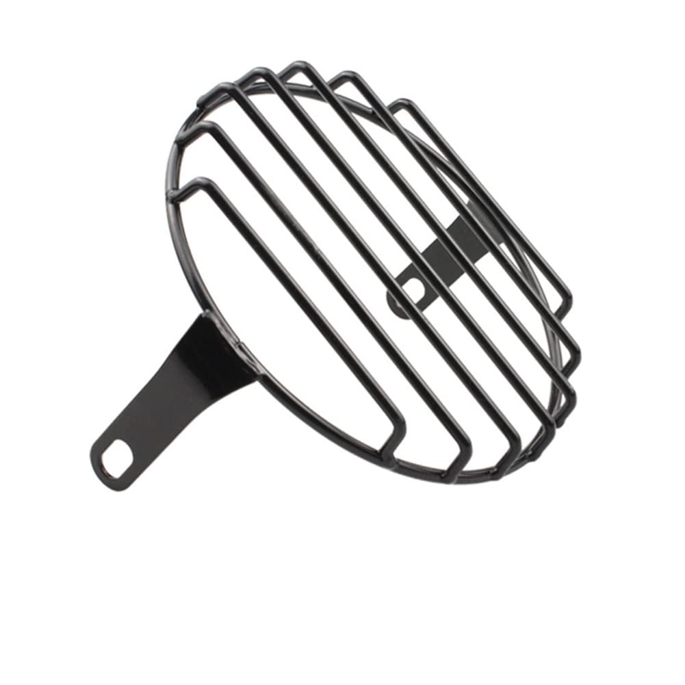 Griglia Faro Moto Rotonda 16cm | Protezione In Rete Metallica | Stile Retr&ograve; Per Personalizzazione