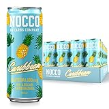 ✅ SIN AZÚCAR, con al menos 3000 mg de BCAA y 6 vitaminas en cada lata. NOCCO BCAA + contienen un total de 5 000 mg de BCAA en una proporción 4: 1: 1.