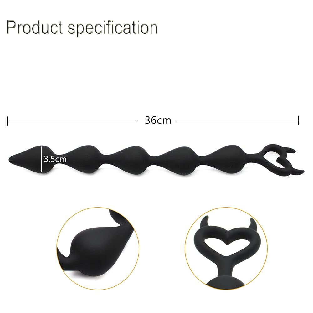 plug anal bolas Massageador anal 3 Bolas de silicone Butt plug sexo Brinquedos Dildo  Traseiro