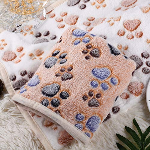 Balacoo Cão Cobertor de Lã Inverno Quente Pet Bed Lance Cobertor Tampa de Cama Da Cópia Da Pata para