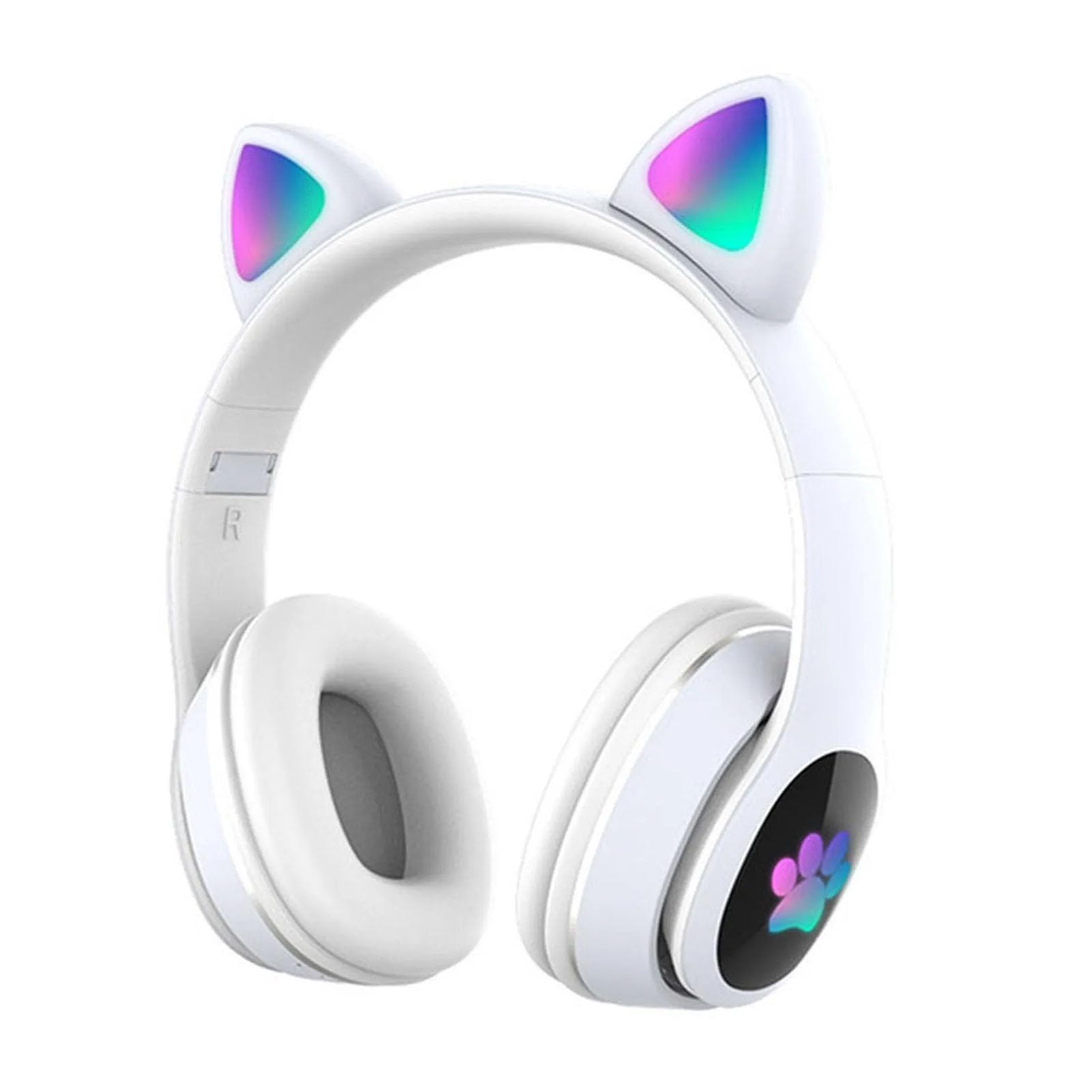Cocoarm Cuffie Over Ear Wireless Cuffie con Orecchie da Gatto, Driver da