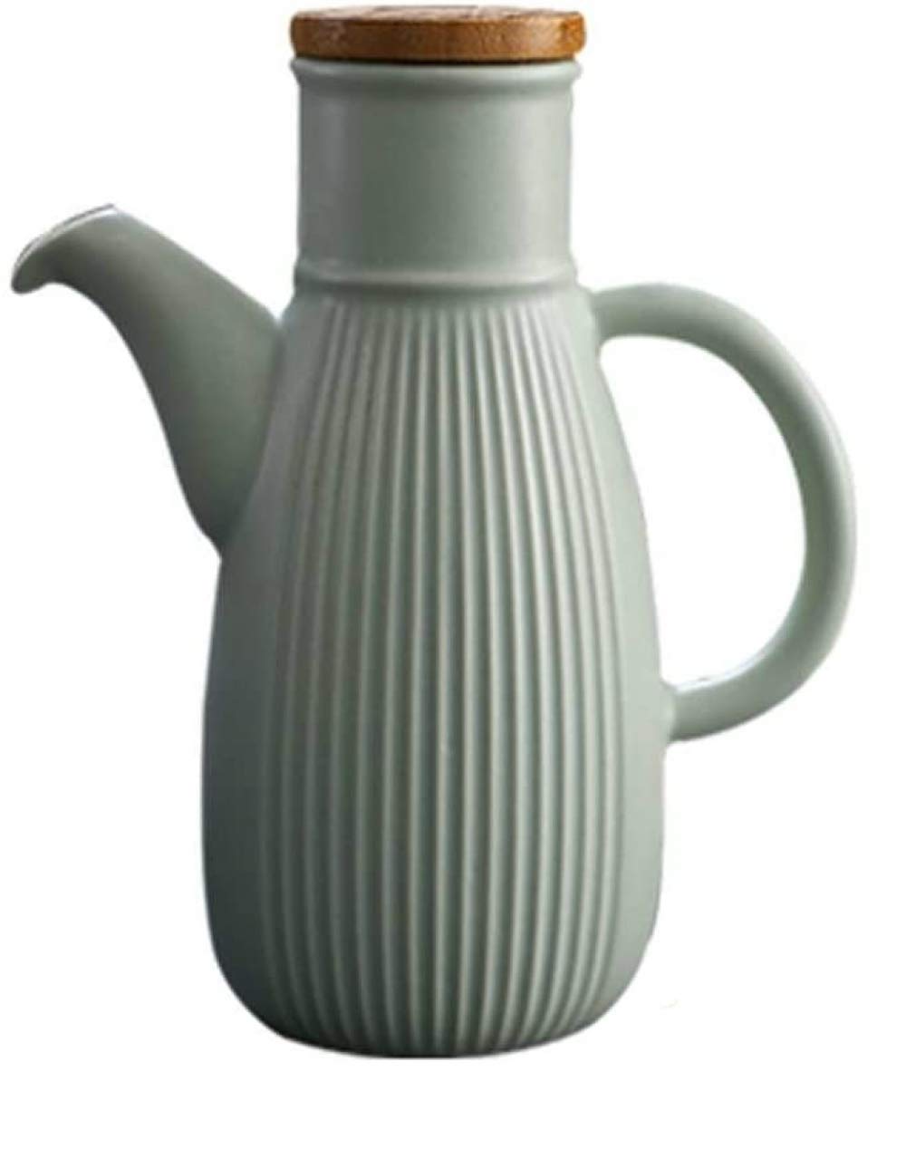 Botellas Dispensadoras De Cerámica De Aceite Y Vinagre con Tapón, Botella De Salsa De Soja/Tarro De Vinagre/Aceite De Oliva/Salsa Dispensador De Especias Almacenamiento En La Cocina Casera -