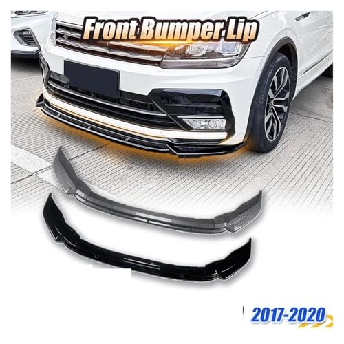 Diffuseur de pare-chocs avant lèvre inférieure carbone Tiguan MK2
