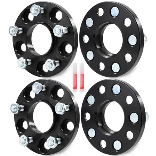 ECCPP 4PCS 5x4.5 to 5x4.5 Wheel Spacers Hub Centric 15mm 5 Lug 12x1.5 67.1mm hub bore Compatible with 1995-1996 for tacoma 2020-2020 for Venue 2003-2005 for XG350 by ECCPP - Used condition - US$35.30