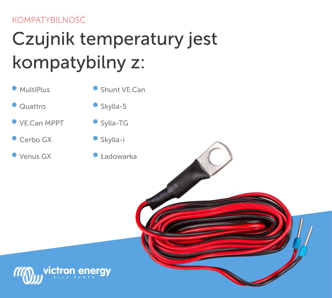 Victron Energy Czujnik Temperatury do Victron Energy Quattro, MultiPlus i urządzeń GX
