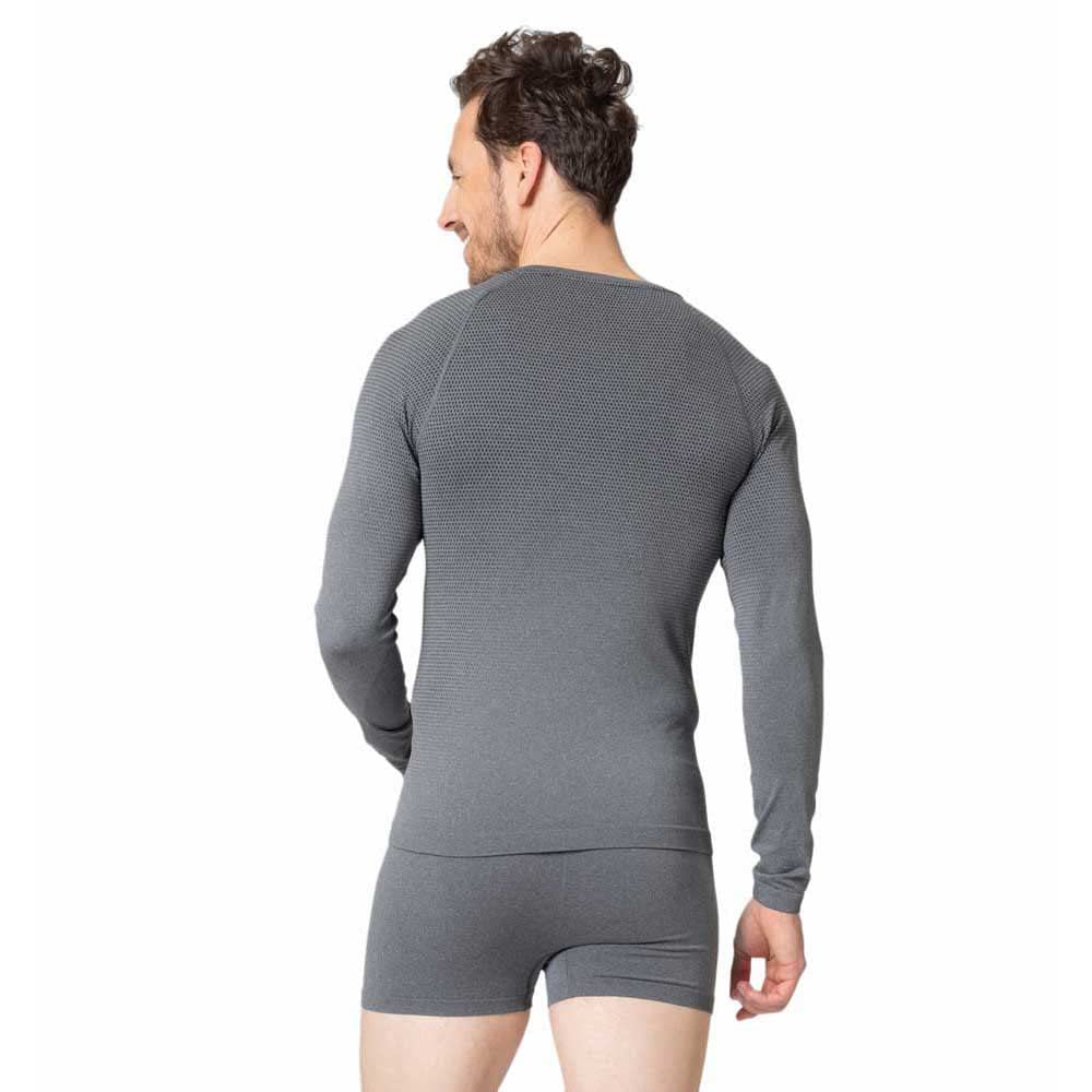 Odlo Performance Light_188782 Camiseta de Manga Larga de Ropa Interior Funcional Hombre (Pack de 1)