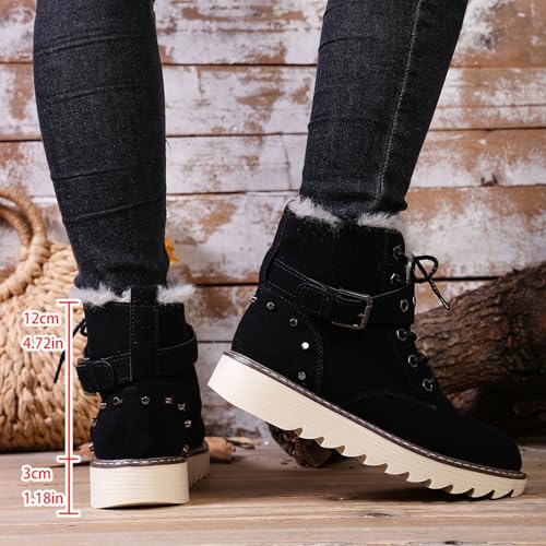Bottes de neige chaudes avec doublure fourrure intégrale - 5