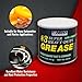 ABRO Masters Super Heavy-Duty #3 Wheel Bearing Grease, 16oz, Sodium-Based, Multi-Purpose Lubricant for Severe Conditions, Ideal for Automotive, Marine, Buses, Trucks, and Tractors