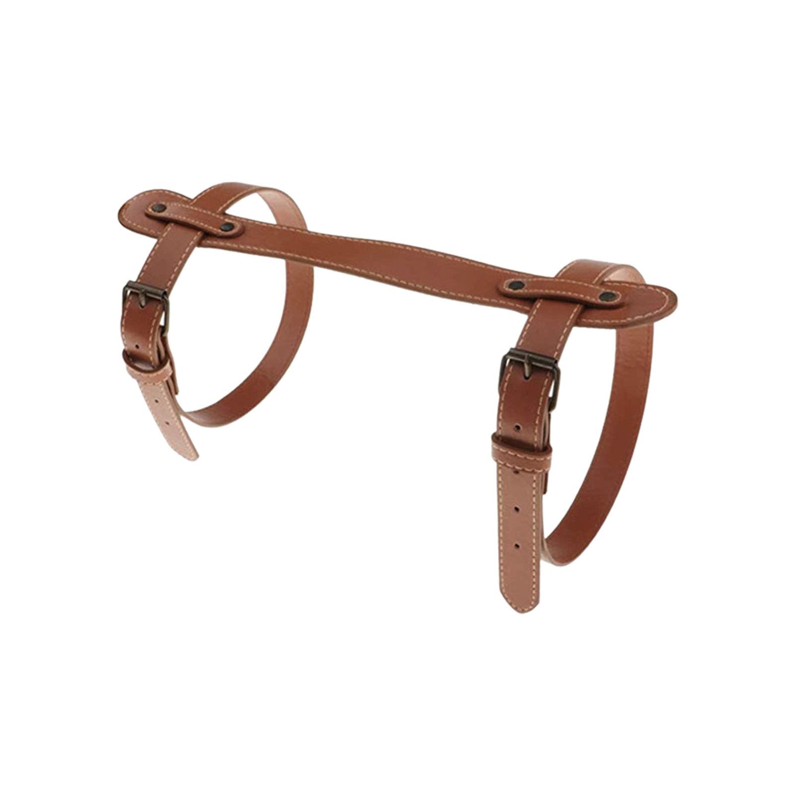 Cinghia In Vera Pelle Per Coperta Tourbon - Tracolla Regolabile Per Picnic, Campeggio E Viaggi - Foto 2