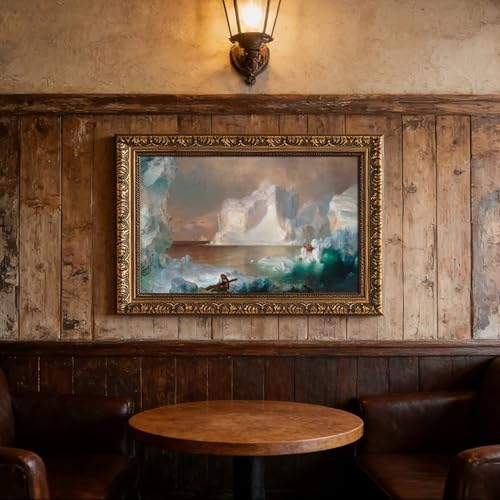 The Icebergs Frederic Edwin Church tableau decoration murale - 4