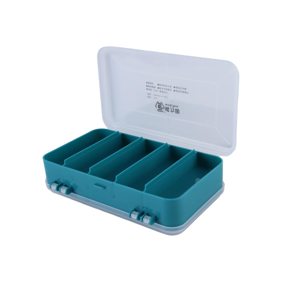 Ubric Double-sided Parts Box,13 Grid Component Box,for Nuts Bolts Screws Nails and Small Hardware(Green)