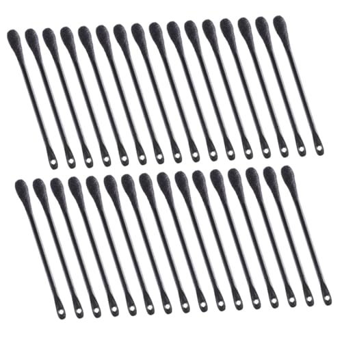 HAPINARY Practical Eyelash Cleaning Cotton Swabs 200pcs Soft Cotton Tips for Gentle Makeup Removal Disposable