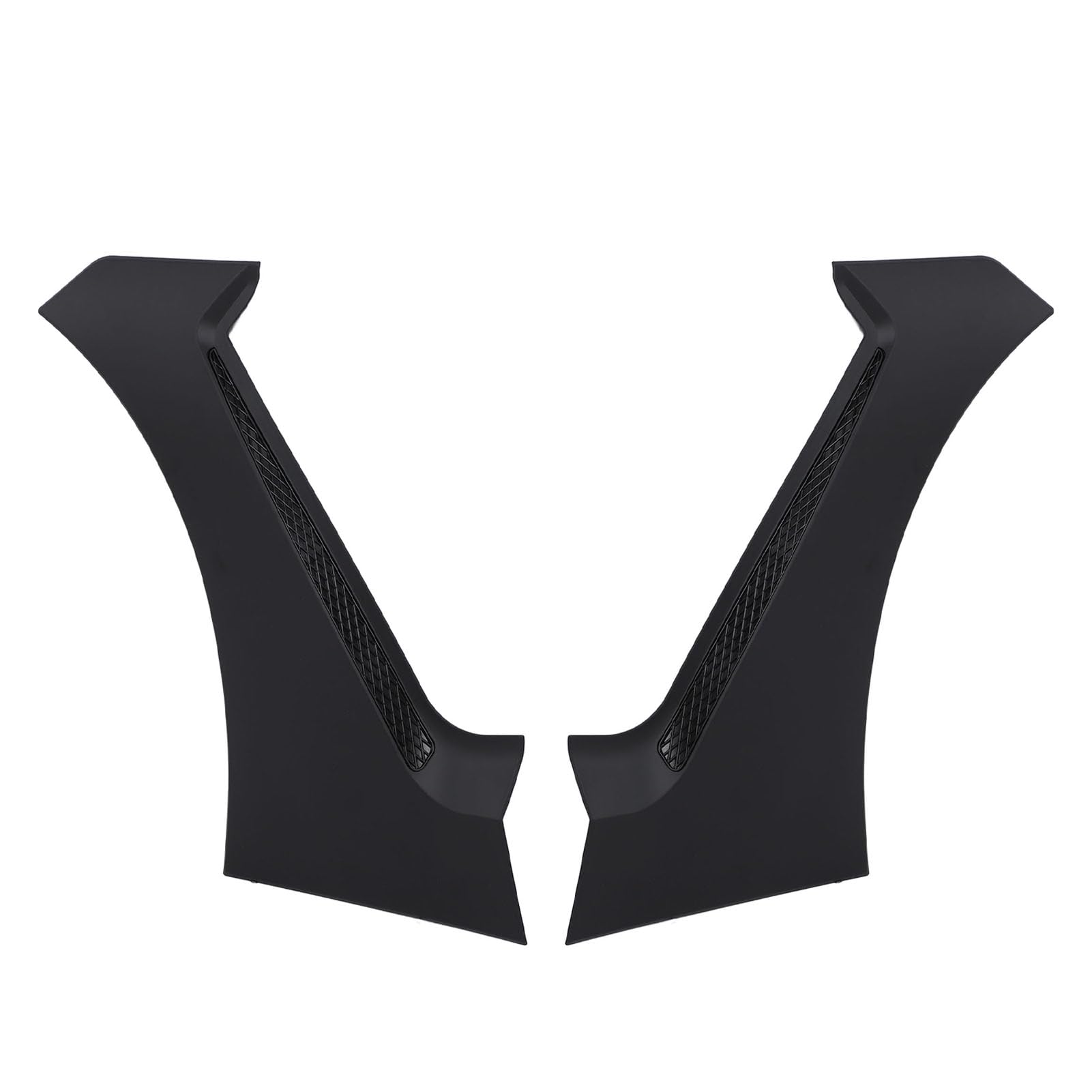 Parafango Anteriore Parte Laterale del Corpo Flare Scoop Nero per lo Stile GT Migliora L'aspetto del Veicolo per i Proprietari di Auto Materiale ABS Resistente All'usura