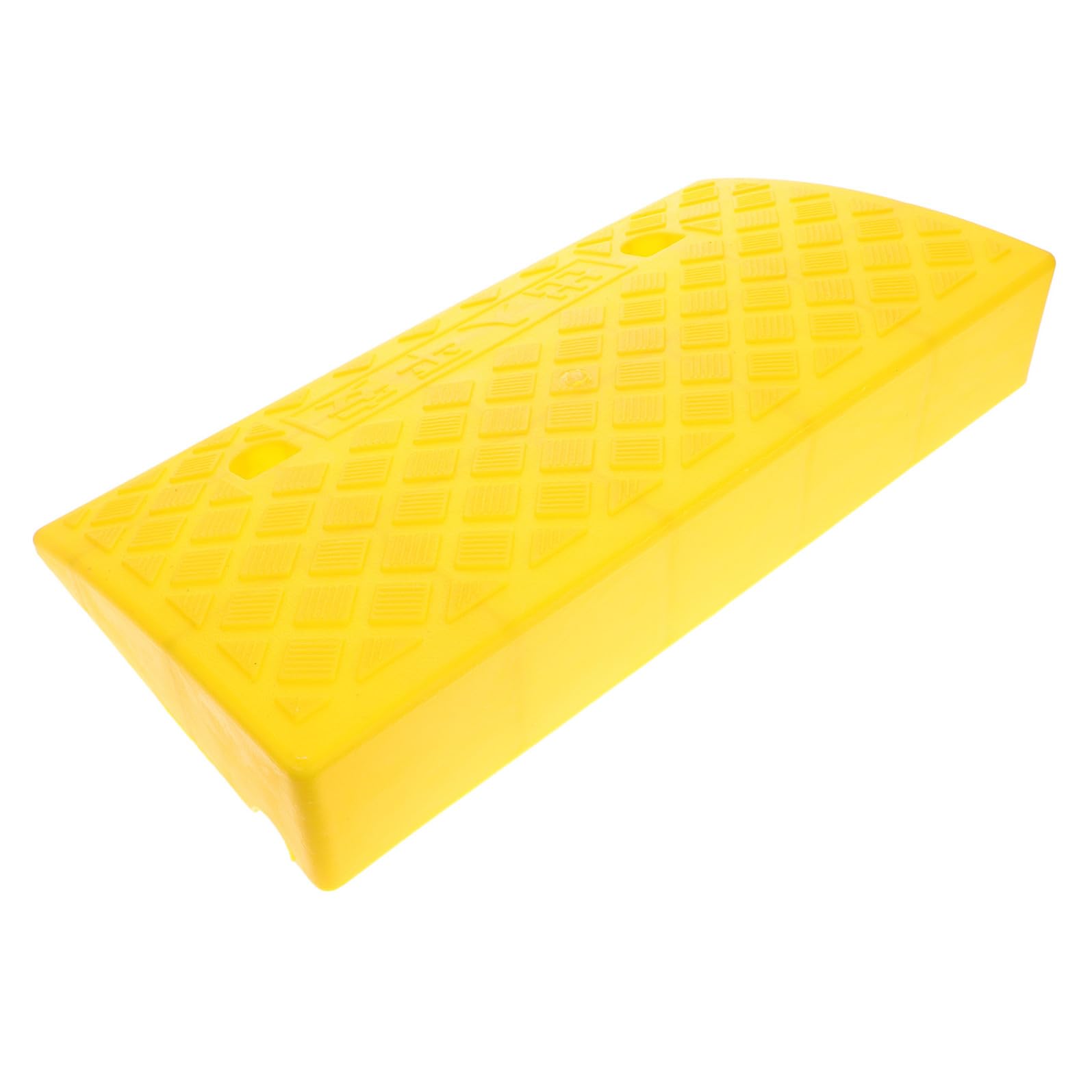 VOSAREA Rampa in Plastica Portatile e Leggera Antiscivolo per Motociclette e Auto, Dimensioni 50x27x9cm, per Vialetti e Rampe di Accesso