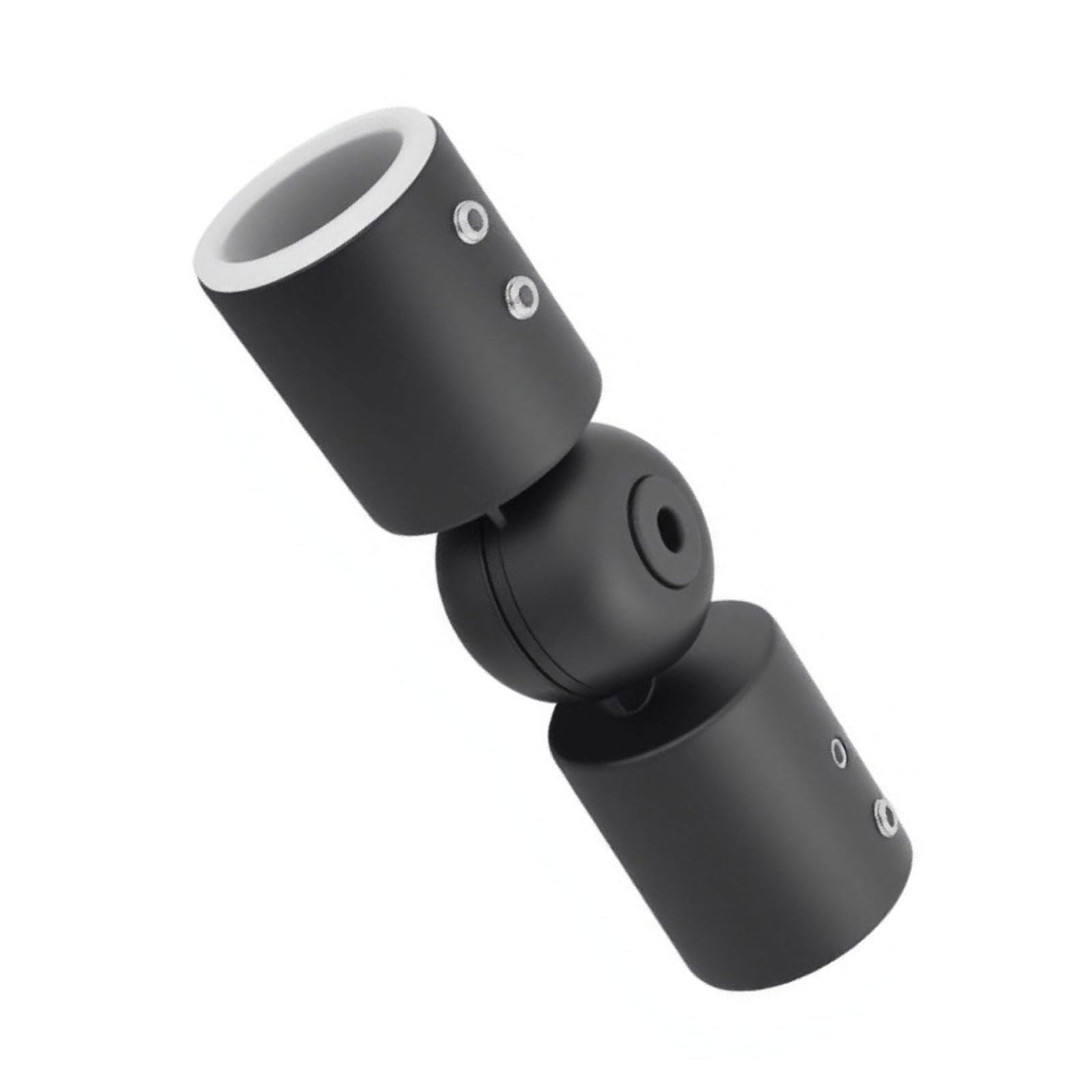 Msioytog Black Erosion Resistant Bathroom Glass Door Brackets Easy Installation Strong Modern Shower Door Hanger Simple Installs Bathroom Glass Connector Resistance Clamp Easy Installation Hardware Shower