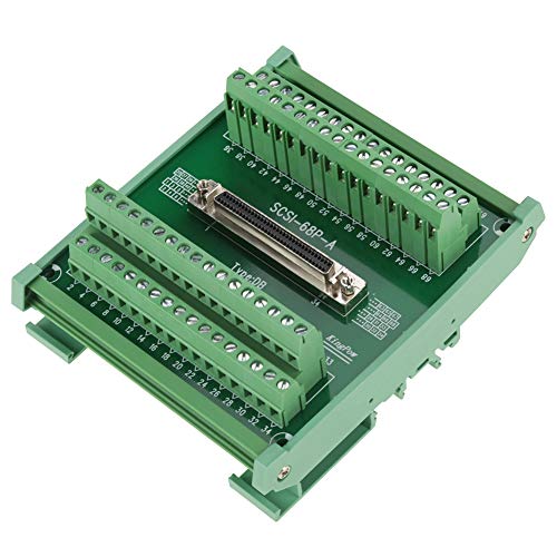 Module de borniers de relais, SCSI 68 broches, adaptateur de carte de capture de type D, connecteur femelle, bornier