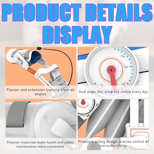 Image of Knee joint trainer, a home exercise equipment equipped with 10 -140 flexion extension bi-directional training, used for lower limb stiffness and knee joint bending /extension