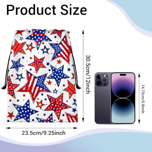 Image of America Flag Stars Grip Bags Small Gymnastics Grip Bag for Gymnasts