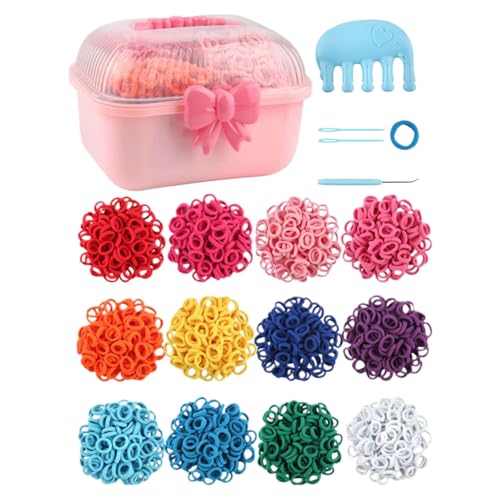 Kit fabrication bracelets perles élastiques pour loisirs créatifs fille