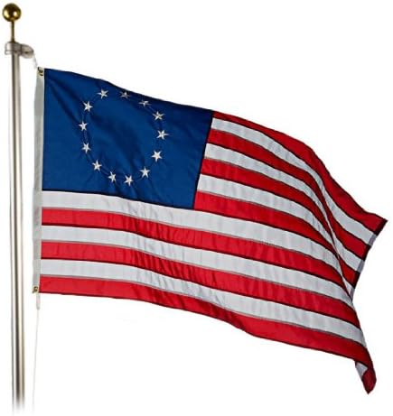 Betsy Ross Flag 5X8 Foot Sewn SolarMax Nylon