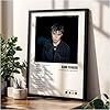 Sam Fender Album Poster – Hypersonic Missiles, Seventeen Going Under & People Watching | Album Wall Art Print | A4, A3, Framed or Unframed (A4 Framed Black (210x297mm), Framed, Hypersonic Missiles) #1