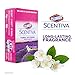 Clorox Scentiva Fabric Softener Dryer Sheets, Tuscan Lavender & Jasmine Scent - Wrinkle Reducing Scented Softening Laundry Dryer Sheets for Great Smelling Clothes, 105 Count