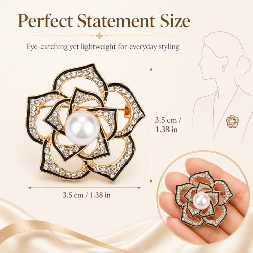 Image of Brooch Pin for Women Rhinestone Peacock Crystal Delicate Animal Brooch Lapel Pins Girls Fashion Jewelry Gift for Christmas Brooch Birthday Jewelry Gift