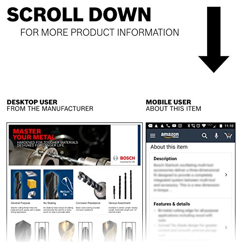 BOSCH BL2739 3/16 In. x 12 In. Extra Length Aircraft Black Oxide Drill Bit