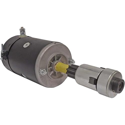 OEG Parts New 12 Volt Starter Compatible With Ford 8N Ford 9N Ford 2N Tractors with Drive Bendix 1939-1952 3109 SA546 8N1100R 8N11001R 1831810 8N-11001 9N11001 9N11002 15002512 8N-11002 SA546 SFD0191