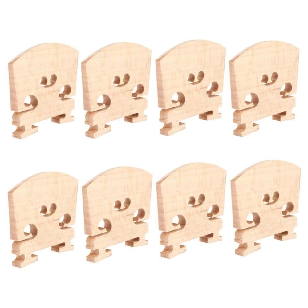 Lot de 8 chevalets de violon en érable massif pour violon 4/4