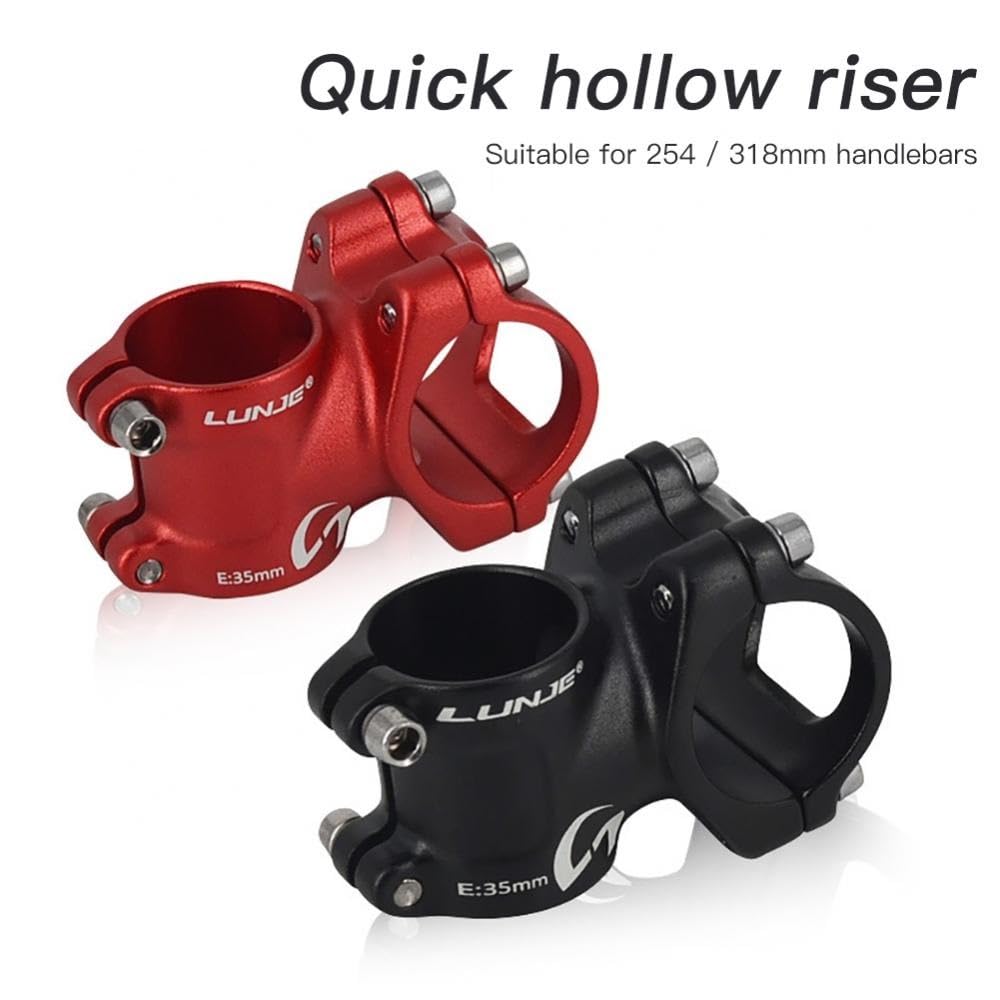 MIRODO 31.8 Steli Corti Bicicletta 35mm DH Attacco Manubrio Bici Riser - Foto 4