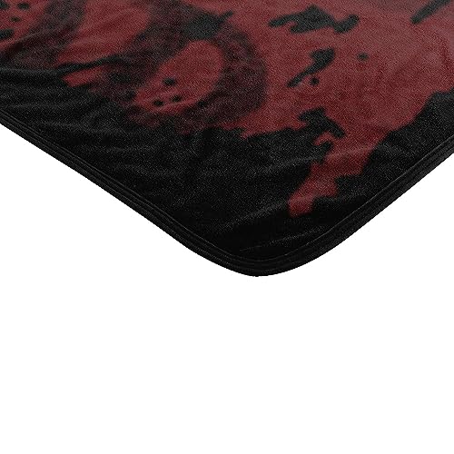 Northwest Harry Potter Micro Raschel Throw Blanket, Lightweight Breathable for Couch, Sofa, Cozy for All Seasons 46" x 60", Battle Flag