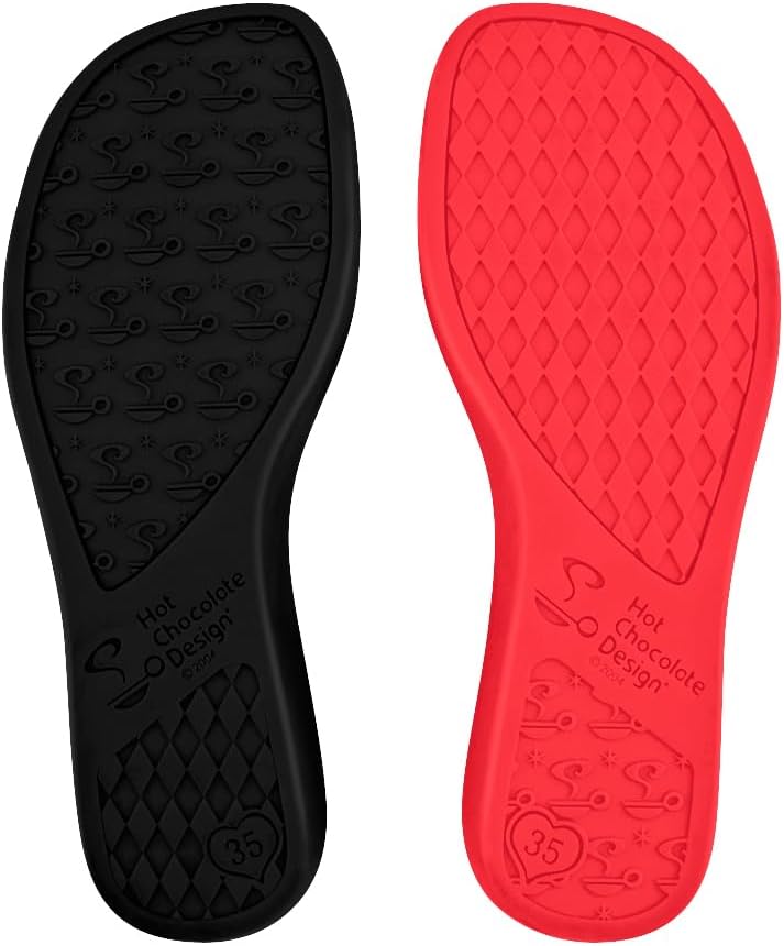 Hot Chocolate Design Women's Mary Jane Flat Shoes – Mary Jane Flat Dress Shoes with Non-Marking Rubber Sole Adjustable Buckle-Strap, Adjustable Buckle-Strap and Cushioned Inner Sole with Arch Support - Image 4