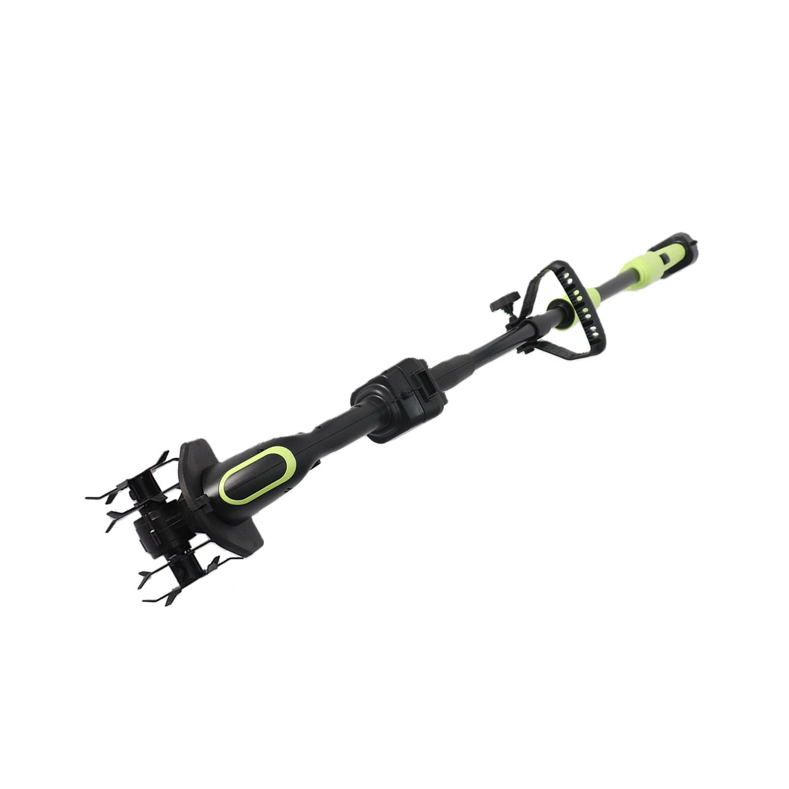 Fdit Motozappa a Batteria, Coltivatore Elettrico Senza Fili con 2 (Spina | ABS e Lame in Acciaio Al Manganese 65, Motore 235 Giri/min, Larghezza 3,9 in