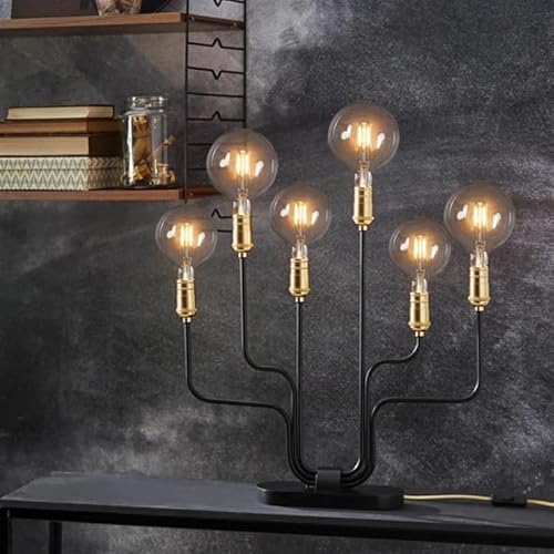 Kit 3 Lâmpadas Filamento Led G80 Retrô Vintage Âmbar Bivolt E27