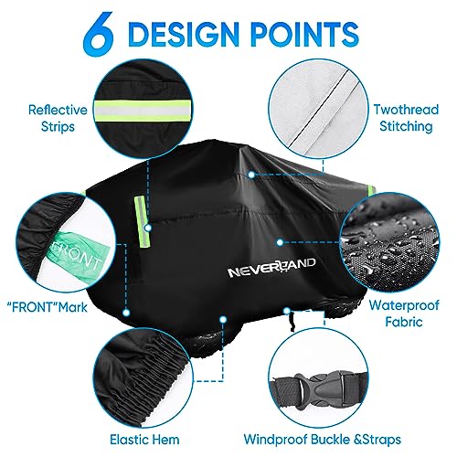 Image of NEVERLAND ATV Cover Waterproof Heavy Duty Quad Cover 4 Wheeler Cover XL