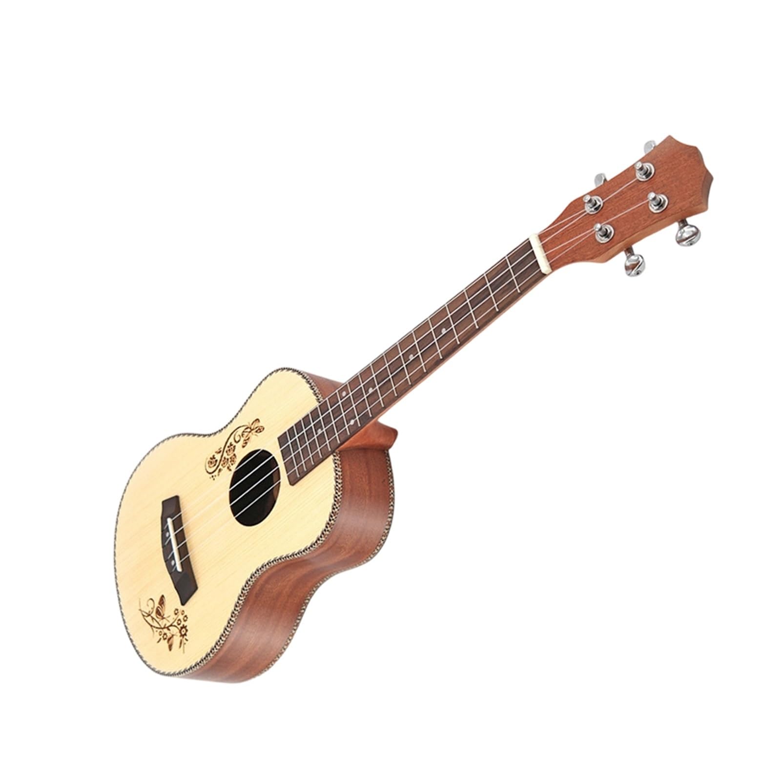 Strumento Musicale Professionale Per Chitarra A Quattro Corde Ukulele In Legno Di Abete Rosso Da 26 Pollici Ukulele
