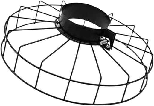 B Baosity Propeller Security Cage Prop Protection Trolling Motor Propeller Protector Anti Winding Anti Aquatic Plants Kayak Canoe, 26cm, black