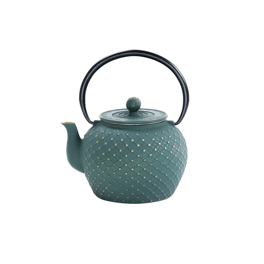 Table Passion - Tetera de hierro fundido shihiro 1,2 l verde