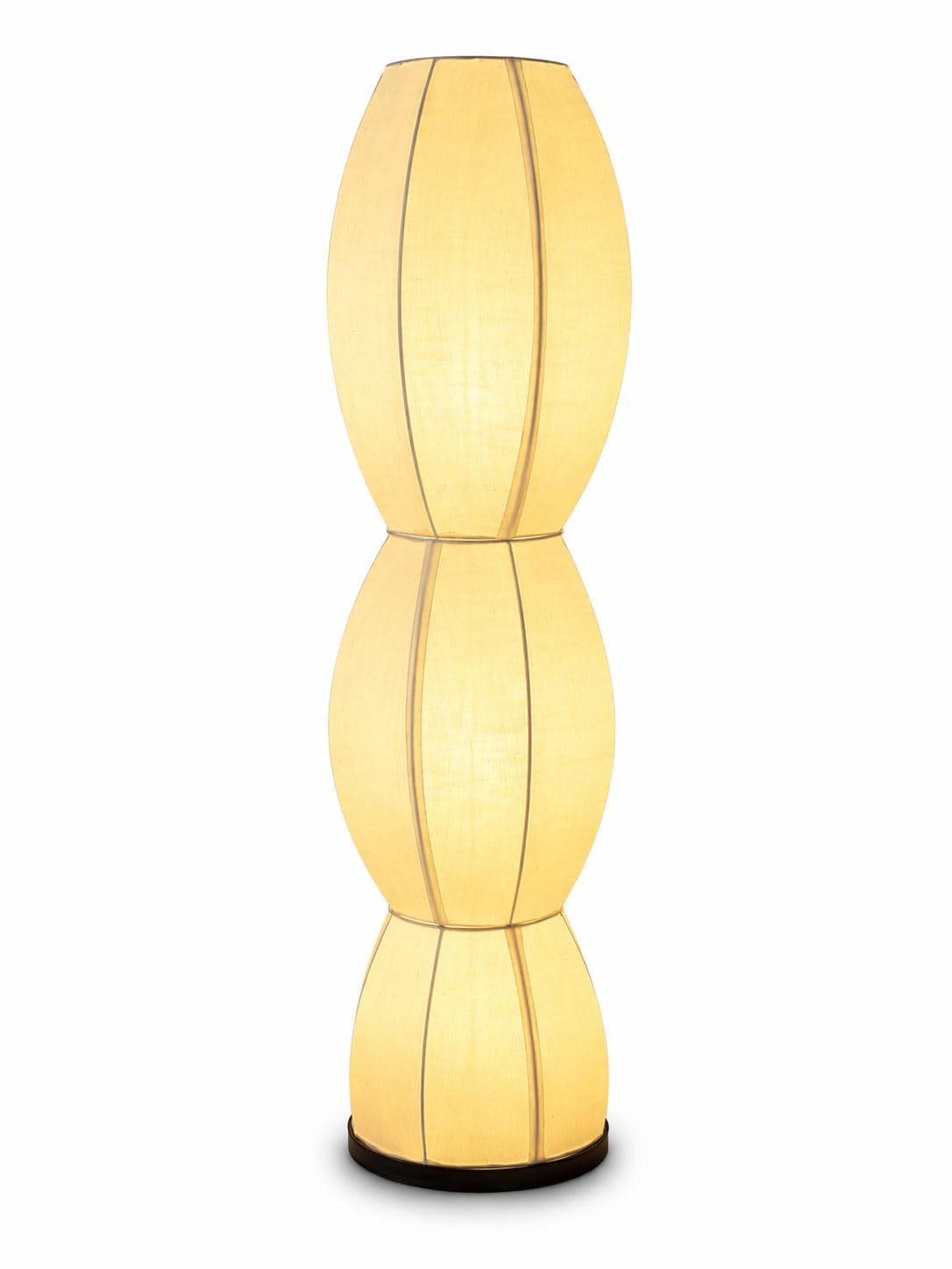 Export India Floor Lamp Handmade Decorative Standing Lamp Modern Tall Floor Light with Fabric Shade Wooden Metal Base Living Room Bedroom Hotel Home Decor Lighting-picture-25