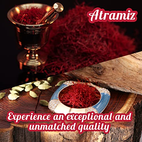 Pure Super Negin Saffron Threads, Quality Saffron For Saffron Tea, And Saffron Supplements, Organic Saffron Spice Good For Vegan Healthy Diet, Used For Saffron Extract (3G) #TOP4